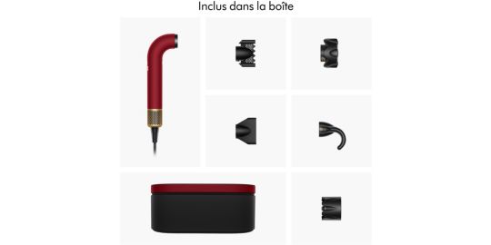Sèche cheveux DYSON Supersonic R T1T2 Edition Rouge et Or