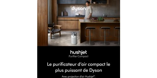 Purificateur d'air DYSON Hushjet Purifier Compact