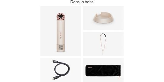 Ventilateur DYSON Hushjet mini cool Rose