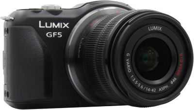 Appareil photo Hybride PANASONIC DMC-GF5KA noir + 14-42mm Reconditionné