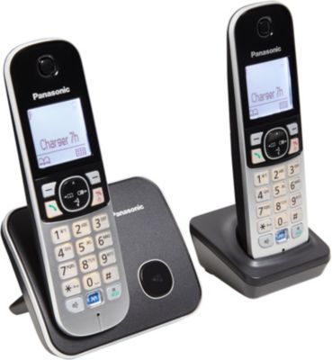 Téléphone fixe sans fil Duo avec répondeur - A170A - Noir GIGASET : le téléphone  fixe à Prix Carrefour