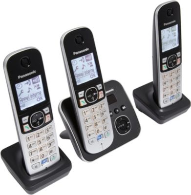 Téléphone sans fil PANASONIC KT-TG6823