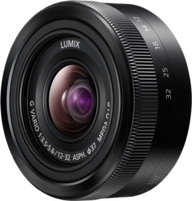 Objectif pour Hybride PANASONIC 12-32mm noir F3.5-5.6 ASPH