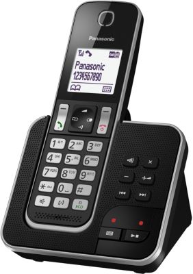 Gigaset AS690A - Téléphone fixe sans fil avec répondeur, grand écran  rétroéclairé pour un affichage ultra lisible, fonction blocage d'appels -  Blanc [Version Française] : : High-Tech