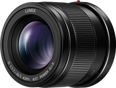 Objectif pour Hybride PANASONIC 42,5mm f/1.7 noir Power OIS Lumix G Objectif pour Hybride PANASONIC 42,5mm f/1.7 noir Power OIS Lumix G