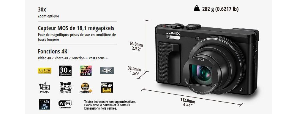 Panasonic DMC-TZ80 TZ80