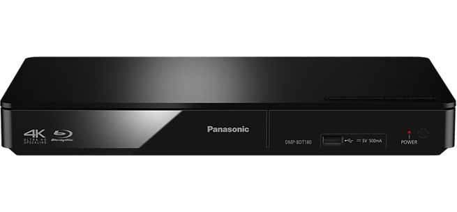 Lecteur DVD Blu-ray 3D 4K DMP BDT180EF USB HDMI - PANASONIC : le lecteur  blur-ay à Prix Carrefour