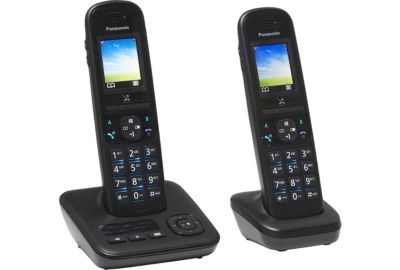 mode ECO identification de lappelant KX-TGC210 A touche de navigation Panasonic Téléphone fixe sans fil avec écran LCD répertoire téléphonique à 50 numéros réduction du bruit TGC21 Solo 