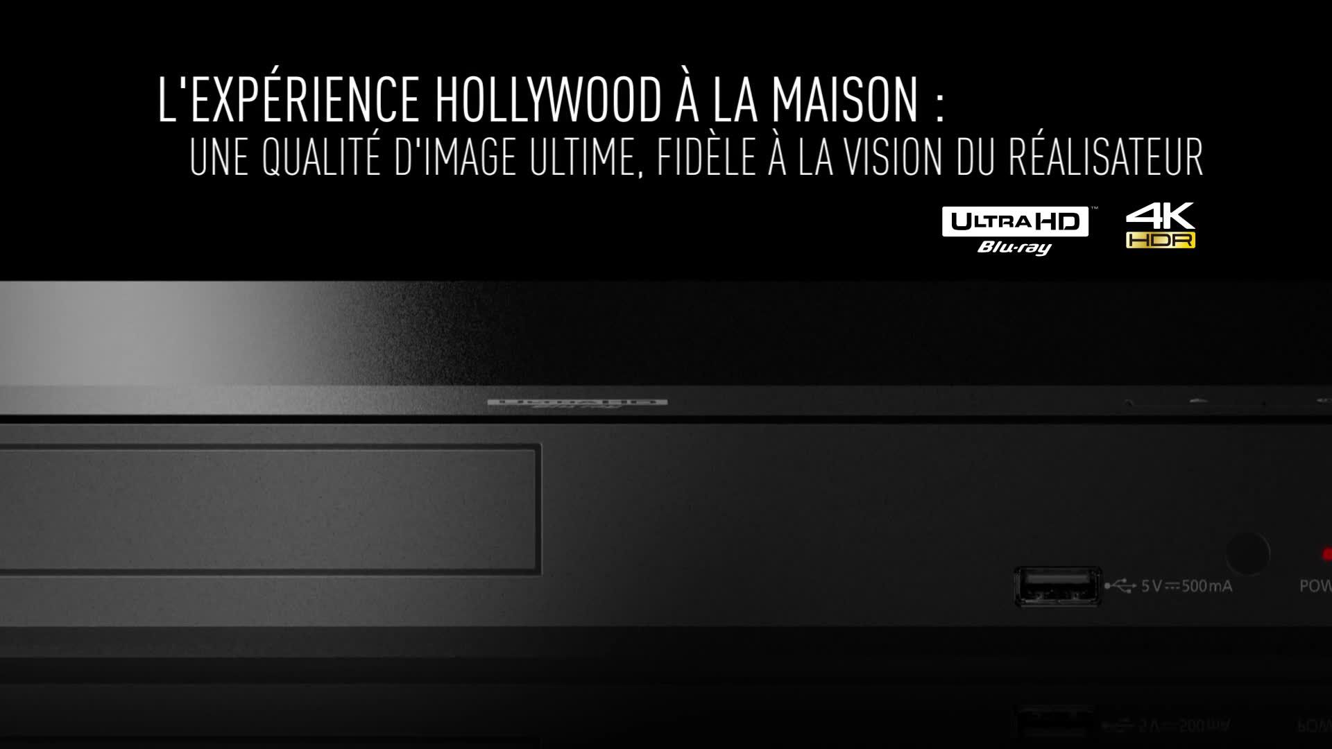Lecteur Ultra HD 4k Blu-Ray PANASONIC DP-UB150EF-K Pas Cher 