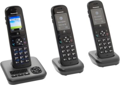 Téléphone sans fil PANASONIC KX-TGH723FRB