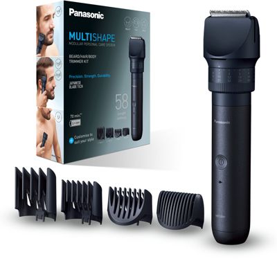 Panasonic Tondeuse à barbe/cheveux ER-GB62 avec 39 niveaux de coupe, pour  hommes, tondeuse pour le corps, soins du corps