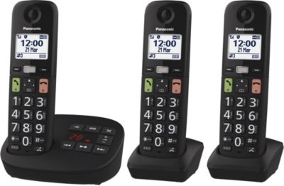 Téléphone Sans Fil Panasonic Kx-Tgu133Exb