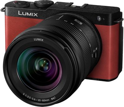 Appareil photo Hybride PANASONIC FULL FRAME Lumix S9 ROUGE +Optique 20-60