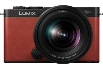 Appareil photo Hybride PANASONIC FULL FRAME Lumix S9 ROUGE +Optique 20-60