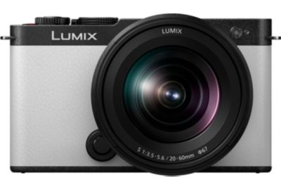 Appareil photo Hybride PANASONIC Kit Lumix S full Frame S9 Blanc + 20-60m