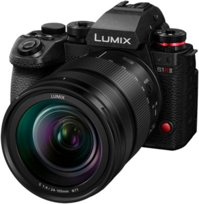 Appareil photo Hybride PANASONIC S1RM2 Noir Full Frame + Optique S 24-105