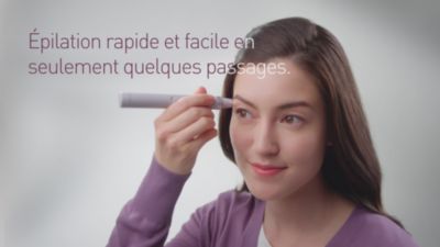 Voir la vidéo pour Epilateur électrique PANASONIC ES-EYL3AV503