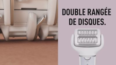 Voir la vidéo pour Epilateur électrique PANASONIC ES-EYL3AV503