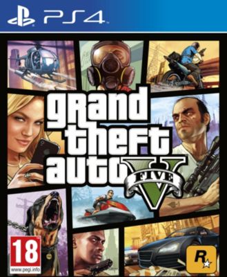 Jeu PS4 ROCKSTAR GAMES GTA V Jeu PS4 ROCKSTAR GAMES GTA V