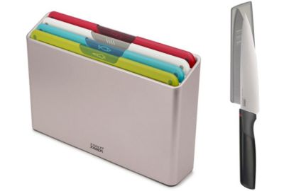 Planche à découper JOSEPH JOSEPH 4 planches à découper avec couteau