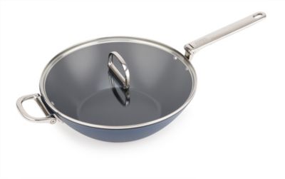 Wok JOSEPH JOSEPH Space 32 cm avec couvercle