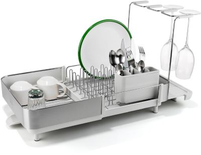 EGOUTTOIR JOSEPH JOSEPH Extend Steel Plus pierre