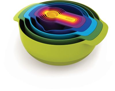 Set d'ustensiles de cuisine JOSEPH JOSEPH NestPlus 9 Set de 9 bols/passoires
