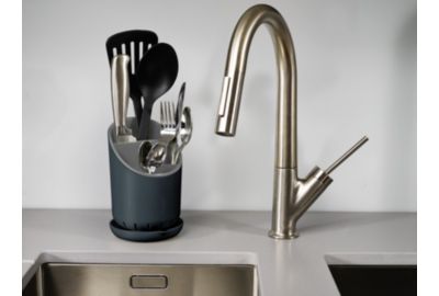 Egouttoir JOSEPH JOSEPH à couverts Dock - Gris