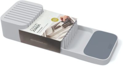 Set rangement JOSEPH JOSEPH couteaux compact a deux niveaux
