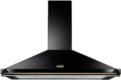 Hotte décorative murale FALCON 90 NOIR BAR+BADG LAITON