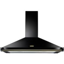 Hotte grande largeur FALCON 90 NOIR BAR+BADG LAITON