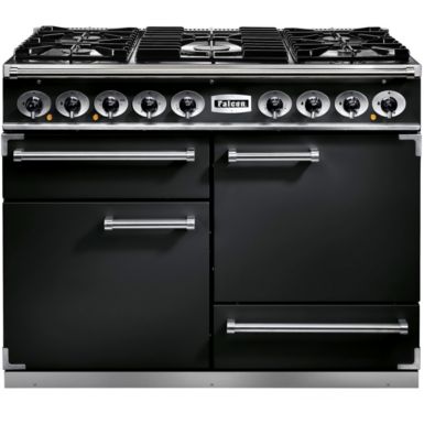 Piano de cuisson gaz FALCON PKR110 NOIR CHROM/BRILLANTES