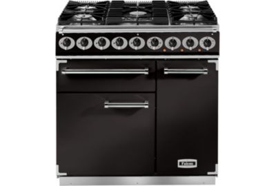 Piano de cuisson gaz FALCON Semi Pro DELUXE 90 NOIR CHROME