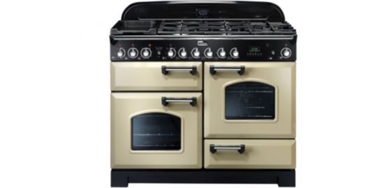 Piano de cuisson mixte FALCON DELUX110 MIXT CREM/CROME
