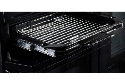 Piano de cuisson mixte FALCON DELUX110 MIXT NOIR LAITON