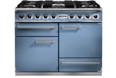 Piano de cuisson gaz FALCON Semi Pro DELUXE 110 BLEU DE CHINE NICKEL