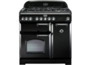 Piano de cuisson gaz FALCON DELUX90 MIXT NOIR/CHROME