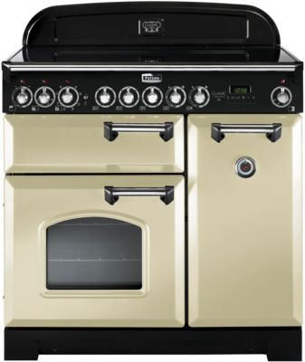 Piano de cuisson vitrocéramique FALCON CLASSIC DELUXE 90 CREME CHROME