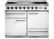Piano de cuisson induction FALCON Semi Pro DELUXE 110 BLANC NICKEL BROSSÉ