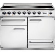 Piano de cuisson induction FALCON Semi Pro DELUXE 110 BLANC NICKEL BROSSÉ