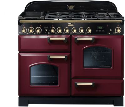 Piano de cuisson mixte FALCON DELUX110 MIXT ROUGE/LAITON