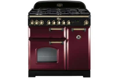 Piano de cuisson gaz FALCON DELUX90 ROUGE LAITON