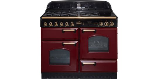 Cuisinière FALCON CLASSIC 110 Mixte ROUGE LAITON
