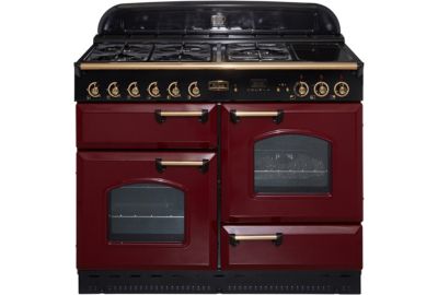 Cuisinière FALCON CLASSIC 110 Mixte ROUGE LAITON