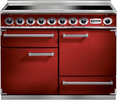 Piano de cuisson induction FALCON Semi Pro DELUXE 110 ROUGE CERISE NICKEL