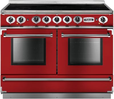 Piano de cuisson induction FALCON PKR110CONT INDUC ROUGE NICKEL
