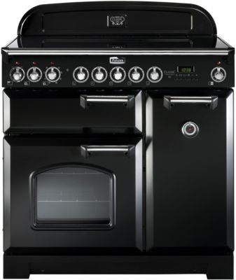 Piano de cuisson induction FALCON DELUX90 INDUC NOIR CHROME