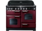 Piano de cuisson induction FALCON DELUX110 INDUC ROUGE CHROME