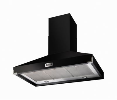 Hotte décorative murale FALCON PKR110 SUP/EXT NOIR/CHROME