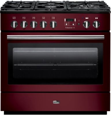 Piano de cuisson gaz FALCON PROF+90FX MIXT ROUGE AIRELLE